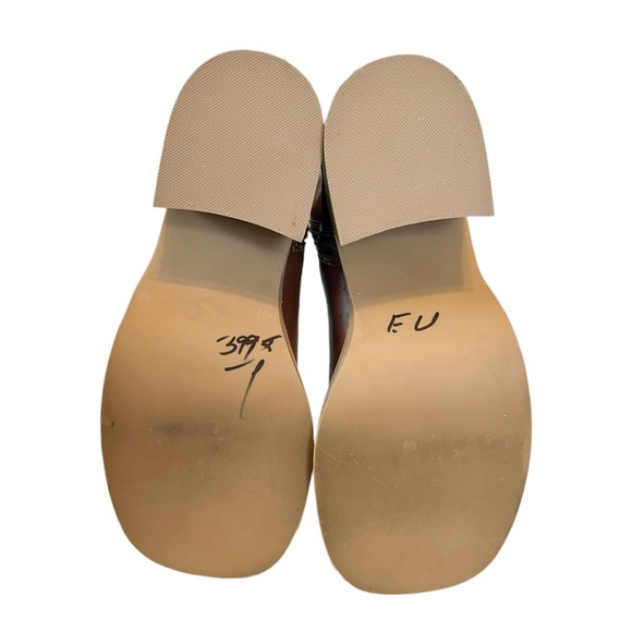 Frye Vintage Dorian Y2K Brown Leather Platform Knee High Boot Size 7.5 - Picture 11 of 15